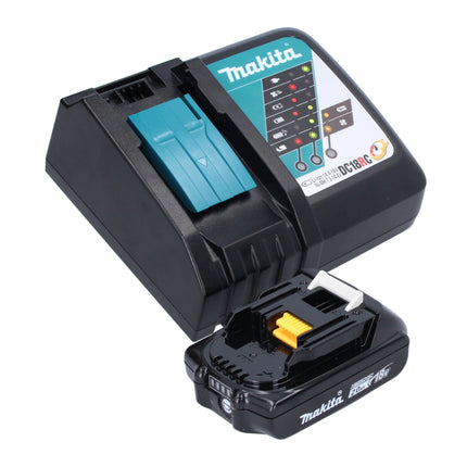 Makita DFN 350 RA1J gwoździarka akumulatorowa 18 V 15 - 35 mm + 1x akumulator 2,0 Ah + ładowarka + Makpac