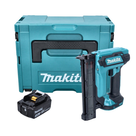 Makita DFN 350 F1J Cloueur sans fil 15 - 35mm 18V + 1x Batterie 3,0 Ah + Coffret Makpac - sans chargeur