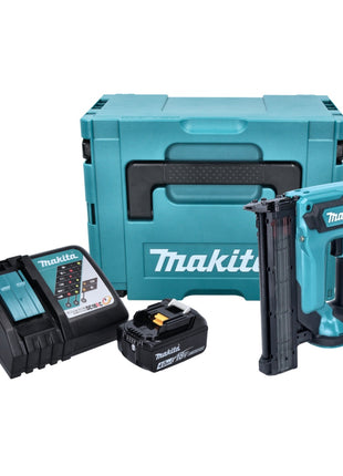 Makita DFN 350 RM1J gwoździarka akumulatorowa 18 V 15 - 35 mm + 1x akumulator 4,0 Ah + ładowarka + Makpac