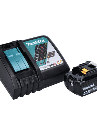 Makita DFN 350 RM1J gwoździarka akumulatorowa 18 V 15 - 35 mm + 1x akumulator 4,0 Ah + ładowarka + Makpac