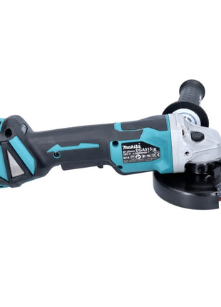 Amoladora angular a batería Makita DGA 515 M1 18 V 125 mm sin escobillas + 1x batería 4,0 Ah - sin cargador