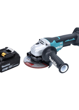 Makita DGA 515 T1 Meuleuse d'angle sans fil 18 V 125 mm Brushless + 1x Batterie 5,0 Ah - sans chargeur