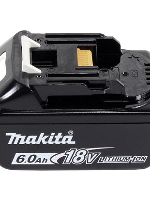 Amoladora angular a batería Makita DGA 515 G1 18 V 125 mm sin escobillas + 1x batería 6,0 Ah - sin cargador