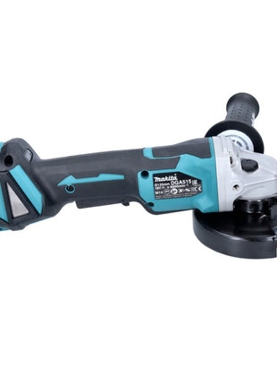 Amoladora angular a batería Makita DGA 515 ZJ 18 V 125 mm sin escobillas + Makpac - sin batería, sin cargador