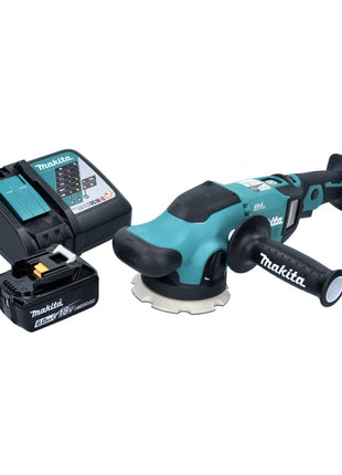 Makita DPO 500 RG1 Akku Exzenterpolierer 18 V 125 mm Brushless + 1x Akku 6,0 Ah + Ladegerät