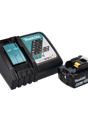 Makita DPO 500 RG1 Akku Exzenterpolierer 18 V 125 mm Brushless + 1x Akku 6,0 Ah + Ladegerät