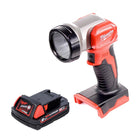 Milwaukee M18 TLED Akku Leuchte LED + 1x Akku 2,0 Ah - ohne Ladegerät