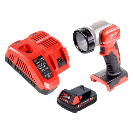 Milwaukee M18 TLED lampka akumulatorowa LED + 1x akumulator 2,0 Ah + ładowarka