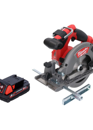 Milwaukee M18 CCS55-201 Akku Handkreissäge 18 V 165 mm + 1x Akku 2,0 Ah - ohne Ladegerät