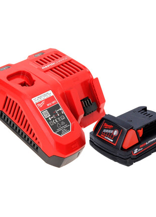 Milwaukee M18 CCS55-201 Akku Handkreissäge 18 V 165 mm + 1x Akku 2,0 Ah + Ladegerät