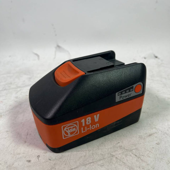 FEIN Akku Pack 18V 6 0 Ah Li Ion 92604175020 mit LED Anzeige Leicht Gebraucht 1 - toolbrothers