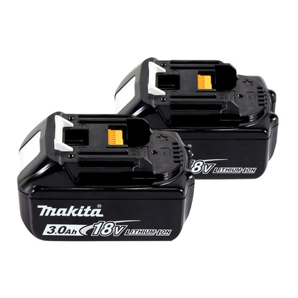 Zestaw Makita Power Source Kit 18 V ( 197952-5 ) z 2x akumulatorem BL 1830 B 3,0 Ah + ładowarką DC 18 RC + Makpac