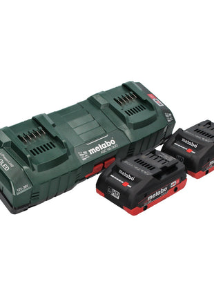 Metabo FSD 36-18 LTX BL 40 Akku Freischneider 36 V ( 2x 18 V ) Rundgriff Brushless + 2x Akku 4,0 Ah + Doppel Ladegerät + Rückentragegurt