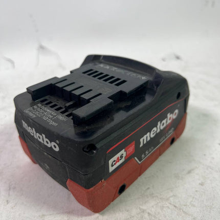 Metabo LiHD Akkupack 18 V 5 5 Ah Li Ion Akku 625368000 CAS System Leicht Gebraucht 2 - toolbrothers
