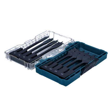 Makita Flachfräsbohrer Set 8 tlg. ( E-08698 ) für Holz 12 / 14 / 16 / 18 / 20 / 22 / 25 / 32 mm