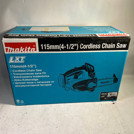 Makita DUC 122 Z 18 V Li Ion Akku Kettensaege Solo ohne Akku u Ladegeraet Neuwertig 1 - toolbrothers