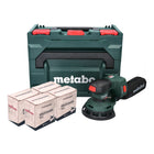 Metabo SXA 18 LTX 125 BL akumulatorowa szlifierka oscylacyjna 18 V 125 mm ( 600146840 ) bezszczotkowa + 4x zestaw szlifierski Toolbrothers TURTLE + metaBOX - bez akumulatora, bez ładowarki