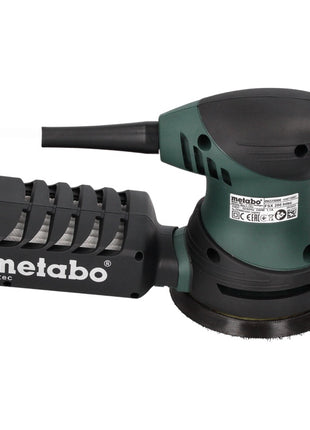 Szlifierka oscylacyjna mimośrodowa Metabo FSX 200 Intec 240 W 125 mm + 4x zestaw szlifierski Toolbrothers TURTLE + walizka