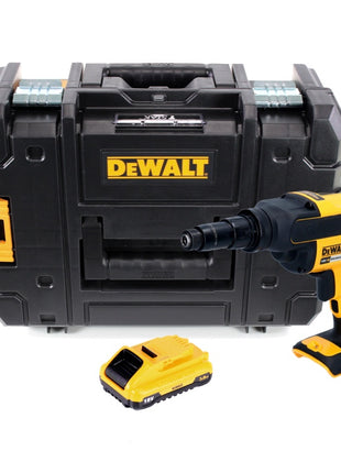 Destornillador universal inalámbrico DeWalt DCF 622 18 V 34 Nm sin escobillas + 1x batería 3,0 Ah + TSTAK - sin cargador