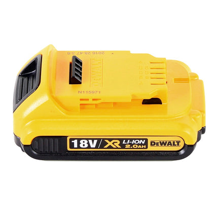 Akumulatorowa pilarka tarczowa DeWalt DCS 571 18 V 115 mm bezszczotkowa + 1x akumulator 2,0 Ah + TSTAK - bez ładowarki