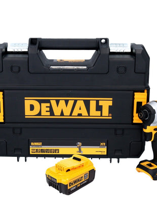 DeWalt DCF 850 Akku Schlagschrauber 18 V 205 Nm 1/4" Brushless + 1x Akku 4,0 Ah + TSTAK - ohne Ladegerät - Toolbrothers