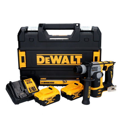DeWalt DCH 172 P2 Akku Bohrhammer 18 V 16 mm 1,4 Joule SDS plus Brushless + 2x Akku 5,0 Ah + Ladegerät + TSTAK - Toolbrothers