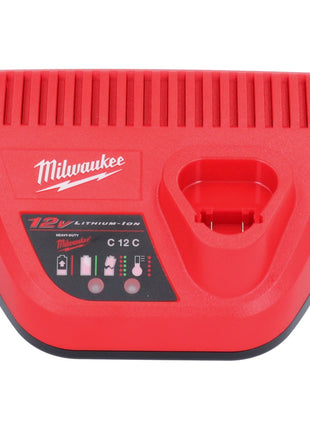 Milwaukee M12 NRG-602 Starter Set 2x 12 V 6,0 Ah ( 4933451903 ) Li-Ion Akku + C12 C Ladegerät - Toolbrothers