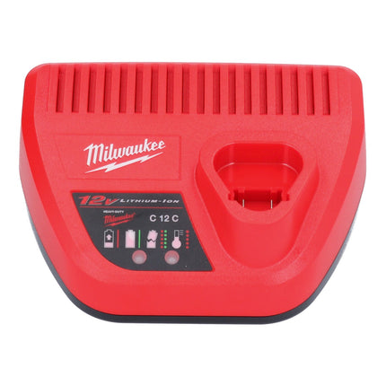 Milwaukee M12 NRG-602 Starter Set 2x 12 V 6,0 Ah ( 4933451903 ) Li-Ion Akku + C12 C Ladegerät - Toolbrothers