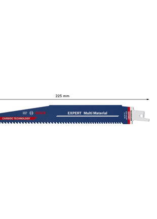 Bosch EXPERT Multi Material S 1156 XHM lame de scie alternative 225 mm 1 pièce (2608900391) Carbide Technology