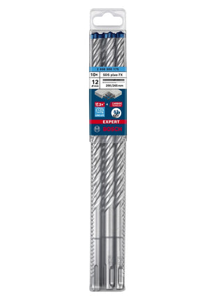 Bosch Expert SDS plus 7X taladro percutor 12 x 265 mm 10 piezas (2608900175) 4 filos Tecnología Carbide