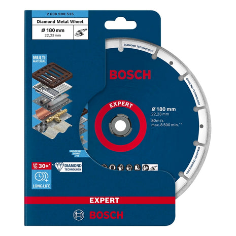 Bosch Expert Diamond Metal Wheel Trennscheibe 180 x 22,23 mm ( 2608900535 ) Diamond Technology