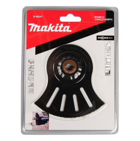 Makita MAM014 HM hoja de sierra segmentada Starlock Max 100 x 50 mm 2 piezas (2x B-66547)