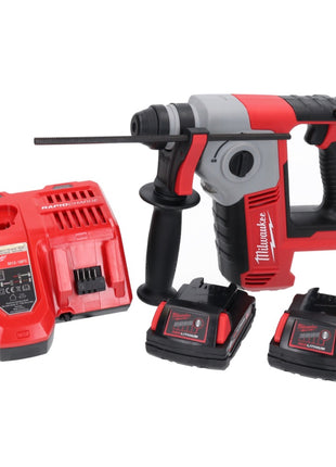 Milwaukee M18 BH-202FC Akku Bohrhammer 18 V 1,2 J SDS plus + 2x Akku 2,0 Ah + Ladegerät