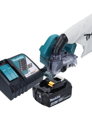 Makita DCC 500 RM1 Akku Diamantschneider 18 V 125 mm Brushless + 1x Akku 4,0 Ah + Ladegerät - Toolbrothers