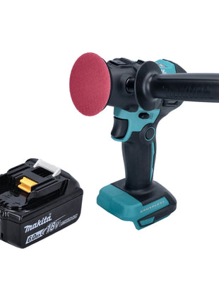 Makita DPV 300 G1 Akku Schleifer Polierer 18 V 50 / 80 mm Brushless + 1x Akku 6,0 Ah - ohne Ladegerät - Toolbrothers