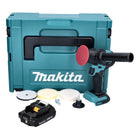 Makita DPV 300 A1J Akku Schleifer Polierer 18 V 50 / 80 mm Brushless + 1x Akku 2,0 Ah + Makpac - ohne Ladegerät