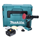 Makita DPV 300 M1J Akku Schleifer Polierer 18 V 50 / 80 mm Brushless + 1x Akku 4,0 Ah + Makpac - ohne Ladegerät - Toolbrothers