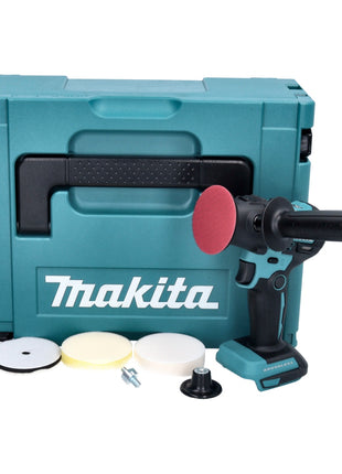 Makita DPV 300 ZJ Akku Schleifer Polierer 18 V 50 / 80 mm Brushless + Makpac - ohne Akku, ohne Ladegerät - Toolbrothers