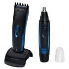 ProfiCare PC-HSM/R 3052 Haarschneider Bartschneider + Nasentrimmer + Ladestation + Zubehör