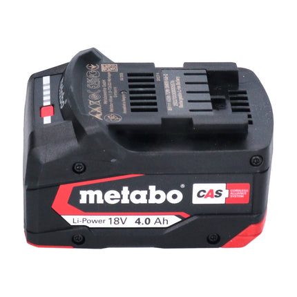 Akumulator Metabo Li-Power 18 V 4,0 Ah CAS Li-Ion ( 625027000 ) ze wskaźnikiem poziomu naładowania - następca 625591000