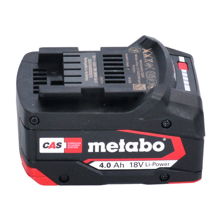 Akumulator Metabo Li-Power 18 V 4,0 Ah CAS Li-Ion ( 625027000 ) ze wskaźnikiem poziomu naładowania - następca 625591000