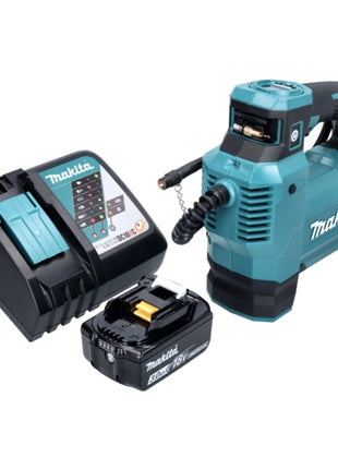 Makita DMP 181 RF1 Gonfleur sans fil 11,1 bar 18 V + 1x Batterie 3,0Ah + Chargeur