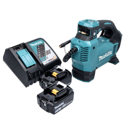 Makita DMP 181 RF akumulatorowa sprężarka 18 V 11,1 bar + 2x akumulator 3,0 Ah + ładowarka