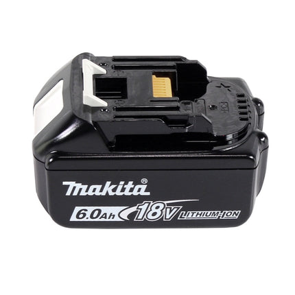 Makita DMP 181 G1 kompresor akumulatorowy 18 V 11,1 bar + 1x akumulator 6,0 Ah - bez ładowarki