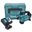 Compresor de batería Makita DMP 181 RA1J 18 V 11,1 bar + 1x batería 2,0 Ah + cargador + Makpac