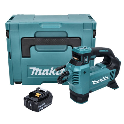 Makita DMP 181 F1J akumulatorowa sprężarka 18 V 11,1 bar + 1x akumulator 3,0 Ah + Makpac - bez ładowarki