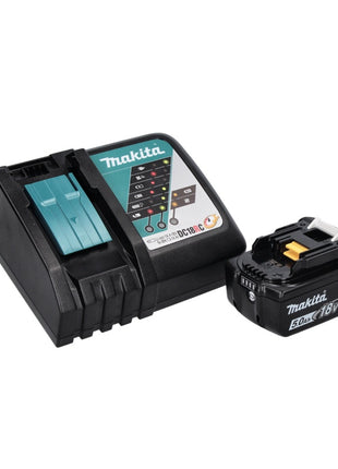 Makita DMP181RT1J Compresseur/Gonfleur sans fil 11,1 bar 18V + 1x Batterie 5,0 Ah + Chargeur + Coffret Makpac