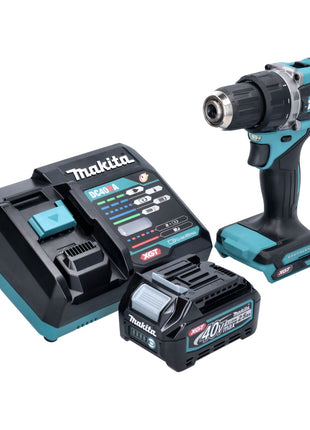 Makita DF 002 GD1 Perceuse-visseuse sans fil 40 V max. 64 Nm Brushless XGT + 1x Batterie 2,5 Ah + Chargeur