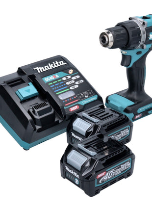 Makita DF 002 GD2 Akku Bohrschrauber 40 V max. 64 Nm Brushless XGT + 2x Akku 2,5 Ah + Ladegerät