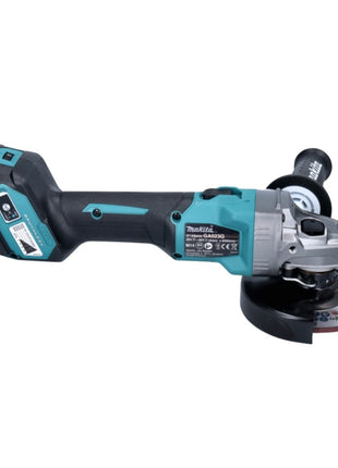 Amoladora angular a batería Makita GA 023 GD1 40 V máx. 125 mm sin escobillas XGT + 1x batería 2,5 Ah + cargador